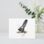 Brown's Parrakeet von Edward Lear Postkarte (Stehend Vorderseite)