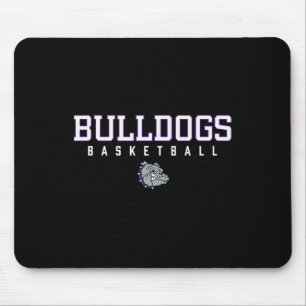Brownsburg Bulldogs Logo Sketll Hs  Mousepad
