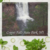 Brownstone Falls Küchentuch (Gefaltet)