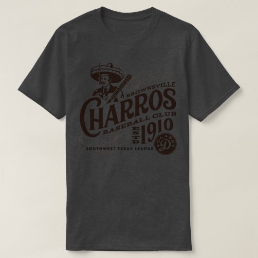 Brownsville Charros T-Shirt (Design vorne)