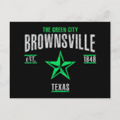 Brownsville Postkarte (Vorderseite)