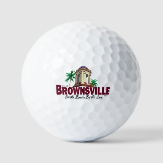 BROWNSVILLE TEXAS GOLFBALL (Vorderseite)