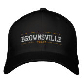 Brownsville Texas USA bestickte Hats Bestickte Kappe (Vorderseite)