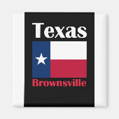 Brownsville TX Magnet (Vorne)