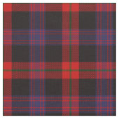 Browntartan-Druck Stoff (Nahaufnahme)