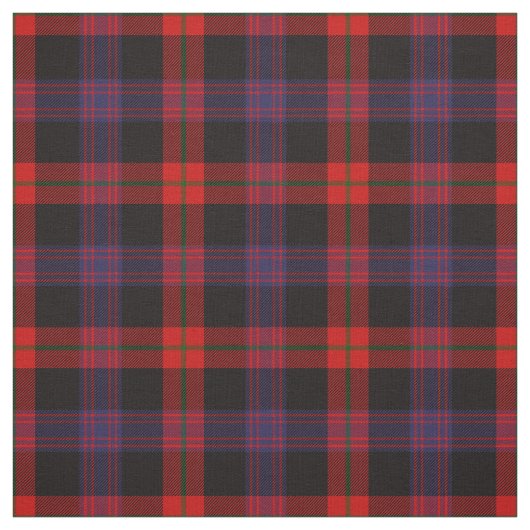 Browntartan-Druck Stoff (Muster)