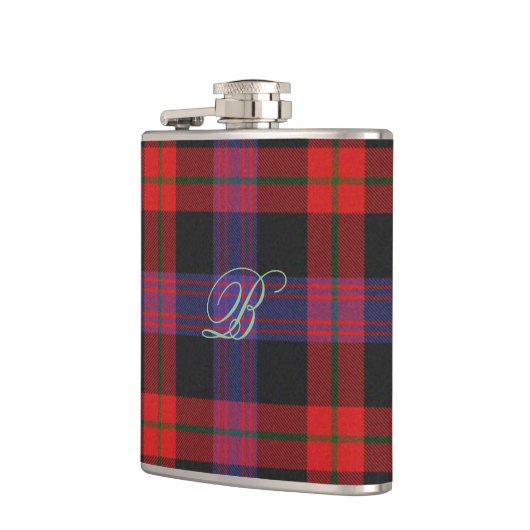 Browntartan-Flasche Flachmann (Links)