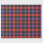 Browntartan-Packpapier Geschenkpapier (Flach)
