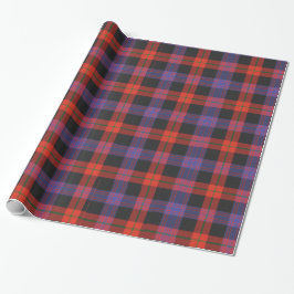 Browntartan-Packpapier Geschenkpapier