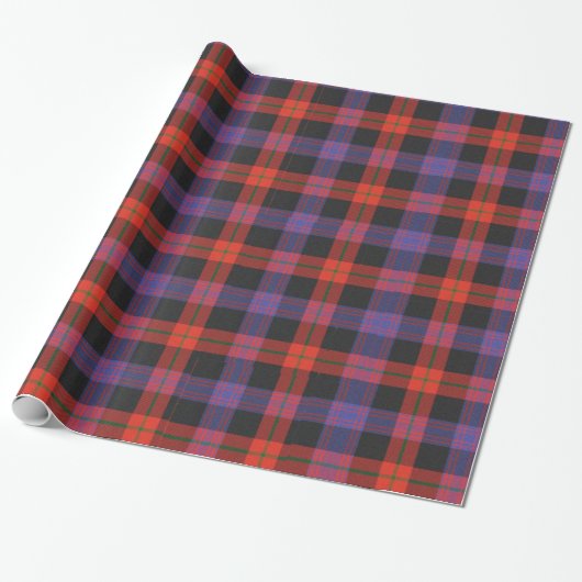 Browntartan-Packpapier Geschenkpapier (Ungerollt)