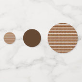 Browntone Table Confetti Konfetti (Vorderseiten)