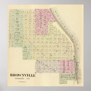 Brownville, Nebraska Poster