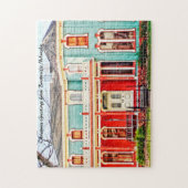 Brownville Nebraska.Weihnachtsgrüße Puzzle (Vertikal)