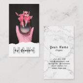 Brows Aftercare PMU Microblading Henna Salon Busin Visitenkarte (Vorne/Hinten)