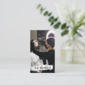 Brows Aftercare PMU Microblading Henna Salon Busin Visitenkarte (Stehend Vorderseite)