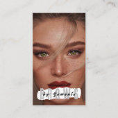 Brows Aftercare PMU Microblading Henna Salon Busin Visitenkarte (Vorderseite)