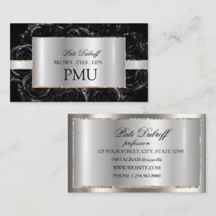 Brows Aftercare PMU Microblading Henna Salon Visitenkarte