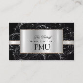 Brows Aftercare PMU Microblading Henna Salon Visitenkarte (Vorderseite)