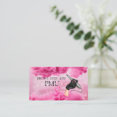 Brows Aftercare PMU Microblading Henna Salon Visitenkarte (Stehend Vorderseite)