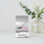 Brows Aftercare PMU Microblading Henna Salon Visitenkarte (Stehend Vorderseite)