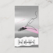 Brows Aftercare PMU Microblading Henna Salon Visitenkarte (Vorderseite)