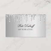 Brows Eyebrow Salon Microblading Visitenkarte (Vorderseite)