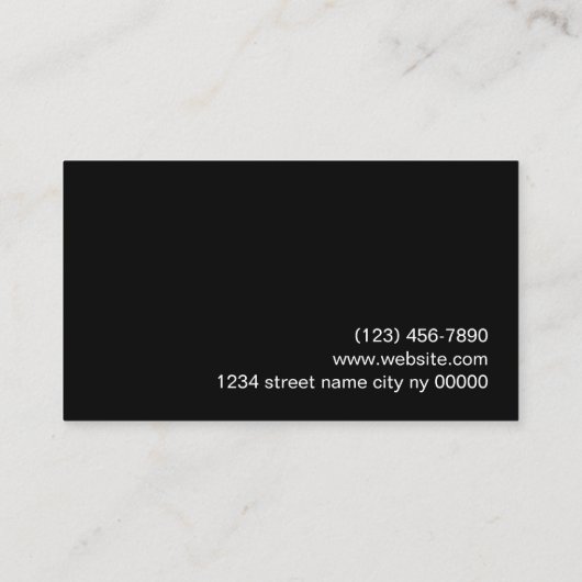 Brows & Lashes Microblading, Eyelash Extensions Visitenkarte (Rückseite)