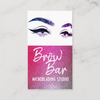 Brows & Lashes Microblading, Eyelash Extensions Visitenkarte
