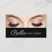Brows & Lashes Salon Visitenkarte (Vorderseite)