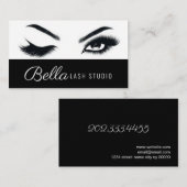 Brows & Lashes Salon Visitenkarte (Vorne/Hinten)