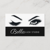 Brows & Lashes Salon Visitenkarte (Vorderseite)