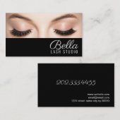 Brows & Lashes Salon Visitenkarte (Vorne/Hinten)