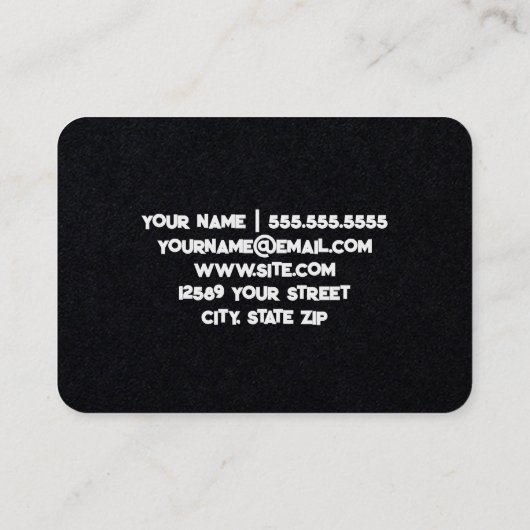 Brows Lashes Visitenkarte (Rückseite)