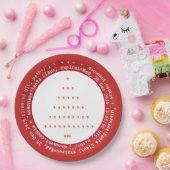 Browser-Cookies für Weihnachts-Teller Pappteller (Party)