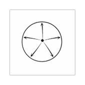 Browser - Große Briefmarke Gummistempel (Prägung)