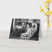 Brox Schwestern: Zwanzigerjahre Karte (Gelbe Blume)