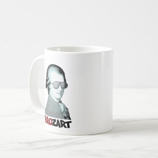 Brozart Kaffee-Tasse Kaffeetasse (Vorderseite Links)
