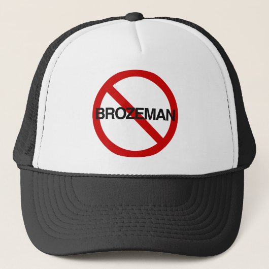 Brozeman-Hut Truckerkappe (Vorderseite)