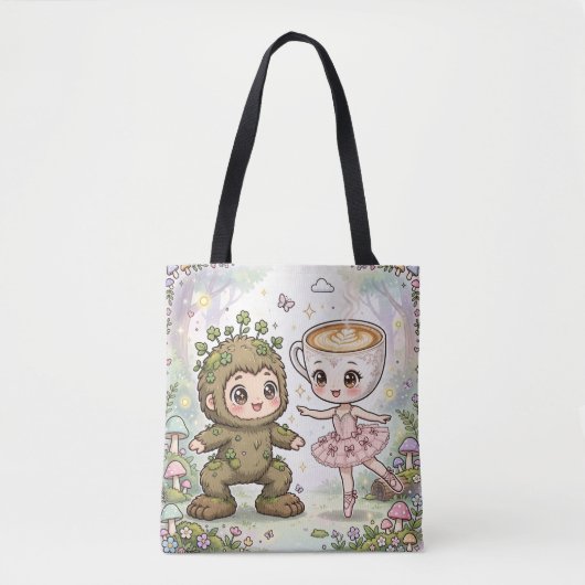 Brr Brr Patapim Forest Ballet Tote Tasche (Vorderseite)