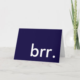 brr. es ist ein Party im Winter! Einladung