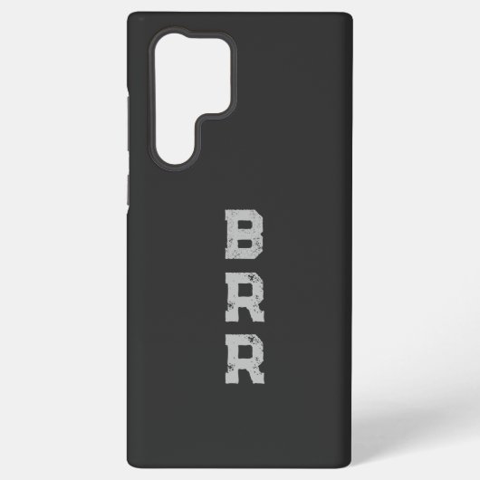 BRR-Logo - Grau Samsung Galaxy Hülle (Rückseite)