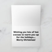 BRR-… Schneemann-Gruß-Karten Feiertagskarte (Innenseite)