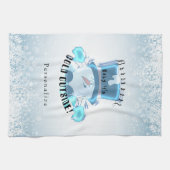 Brrr, Baby, es ist kalt draußen Küchentuch (Horizontal)