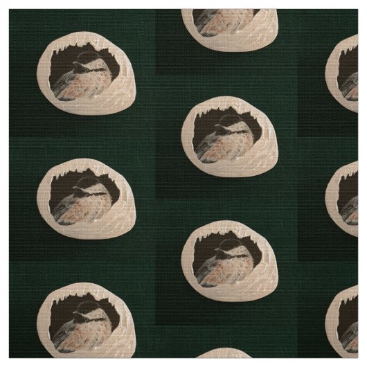 Brrr Chickadee Stoff (Muster)