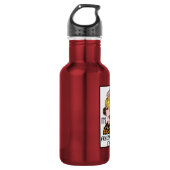 "Brrr! - Es ist Freezin' Izyklen!" Edelstahlflasche (Vorderseite)