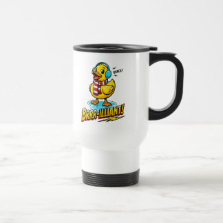 Brrr-illiant Winter-Ente, personalisierter Name Wi Reisebecher