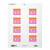 BRRR STICK 'EM HA, HA-HA STICK 'EM! (Vorne)