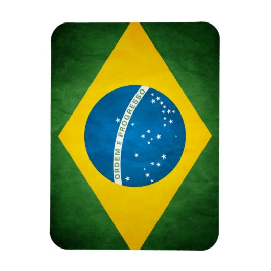 Brsil Flag Magnet (Vertikal)