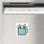 Bru Cats Magnet (In Situ (Geschirrspüler))