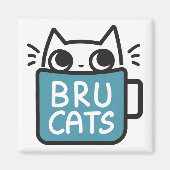 Bru Cats Magnet (Vorne)